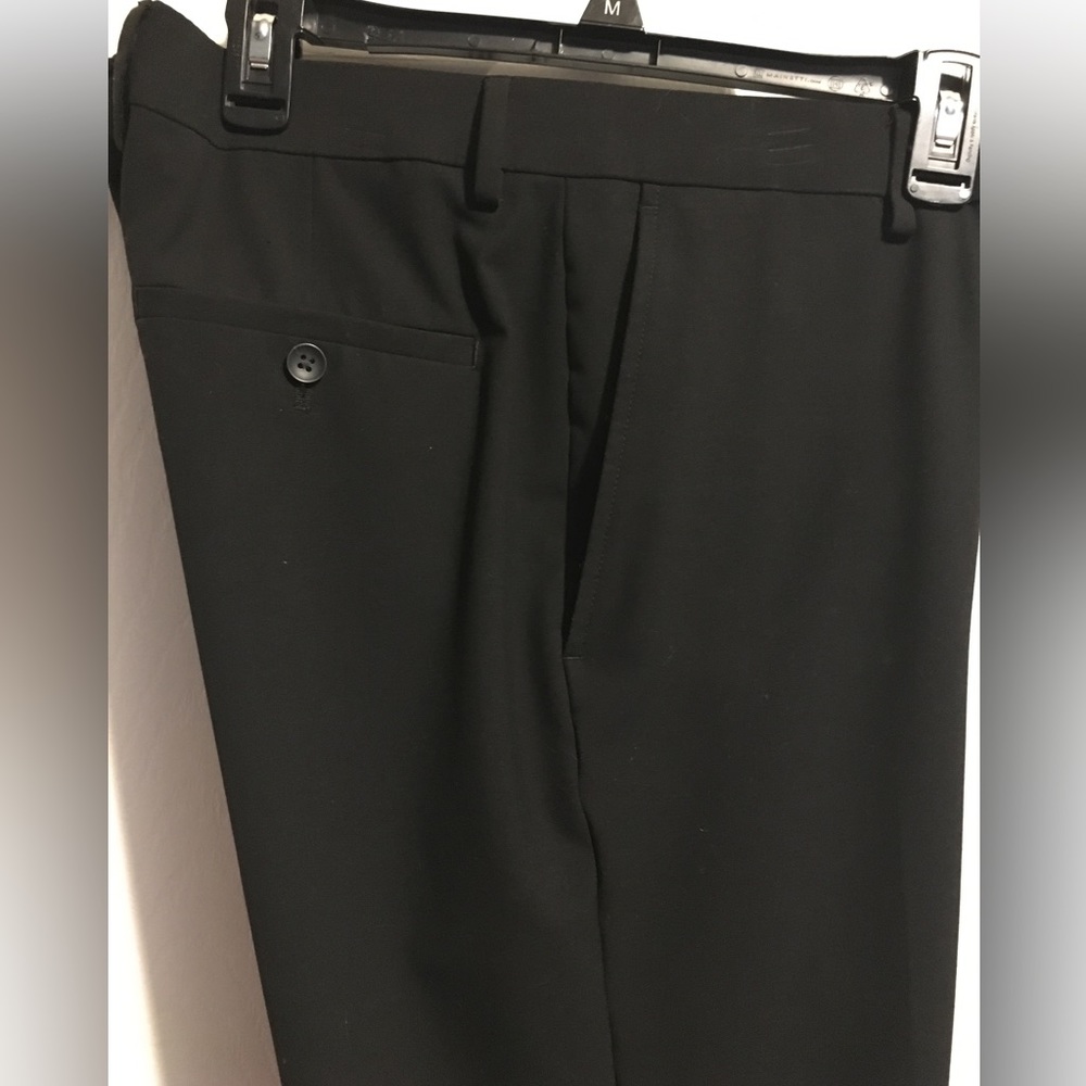 Mens black dress Pants